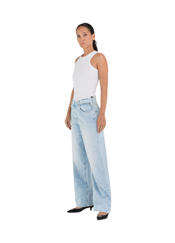 Replay CARY WIDE LEG FIT JEANS WA517 773 65C - 2