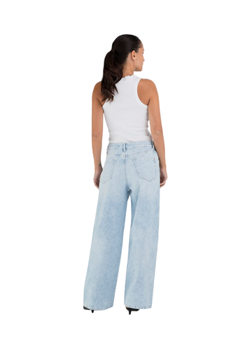 Replay CARY WIDE LEG FIT JEANS WA517 773 65C - 3
