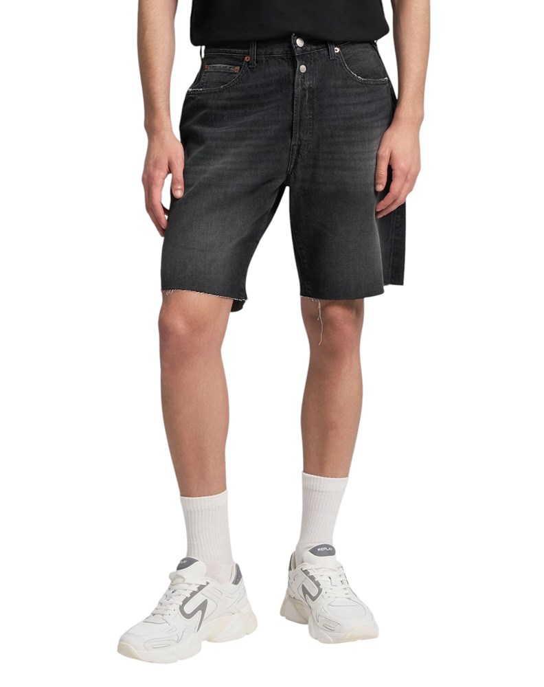 Replay 9ZERO1 REPLAY X MARTIN GARRIX STRAIGHT FIT KRATKE JEANS HLAČE MMG9ZY 804 770 - 2