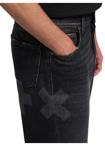 Replay 9ZERO1 REPLAY X MARTIN GARRIX STRAIGHT FIT KRATKE JEANS HLAČE MMG9ZY 804 770 - 7