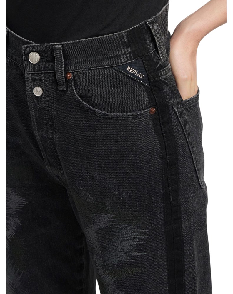 Replay 9ZERO1 STRAIGHT-FIT JEANS W9Z1D  938917R - 5