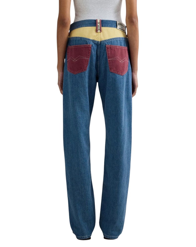 Replay 9ZERO1 STRAIGHT FIT JEANS HLAČE WL9Z1 10375 - 3