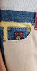 9ZERO1 STRAIGHT FIT JEANS HLAČE WL9Z1 10375 - 5