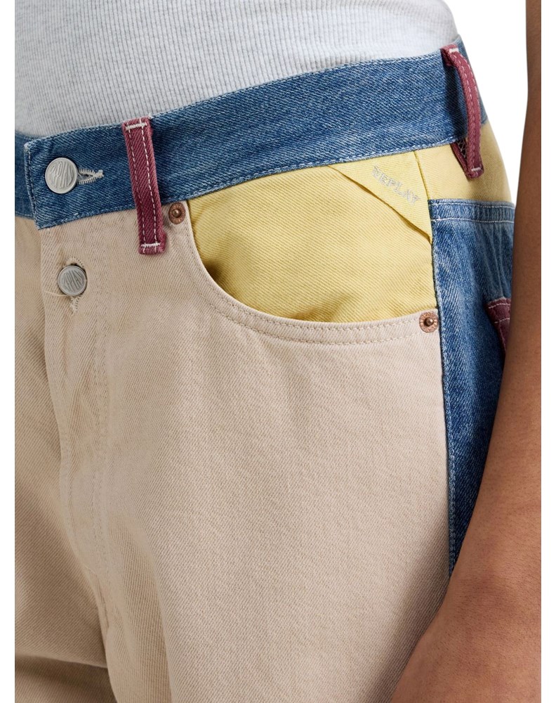 Replay 9ZERO1 STRAIGHT FIT JEANS HLAČE WL9Z1 10375 - 6