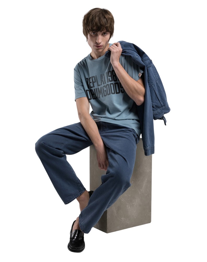 Replay 9ZERO1 STRAIGHT FIT JEANS HLAČE M9Z1_8580099 - 2