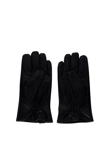 Replay KOŽNE RUKAVICE S MINI LOGOTIP ETIKETOM  - 2