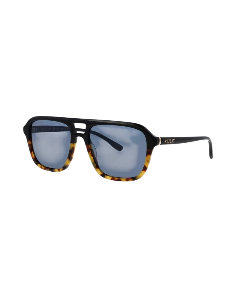 Replay HAVANA BLACK UNISEX NAOČALE S PRAVOKUTNIM OKVIROM - 2
