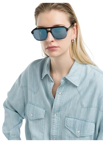 Replay DVOBOJNE UNISEX NAOČALE S PRAVOKUTNIM OKVIROM - 4