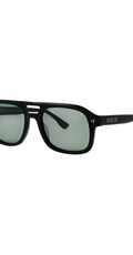 UNISEX ACETATE SUNČANE NAOČALE U CRNOJ BOJI  - 2