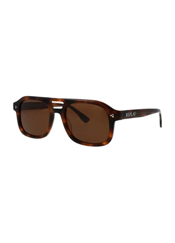 Replay UNISEX ACETATE SUNČANE NAOČALE U SMEĐOJ BOJI - 2