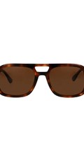 UNISEX ACETATE SUNČANE NAOČALE U SMEĐOJ BOJI - 1