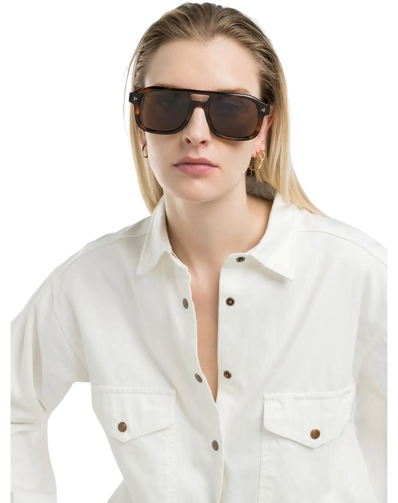 Replay UNISEX ACETATE SUNČANE NAOČALE U SMEĐOJ BOJI - 4