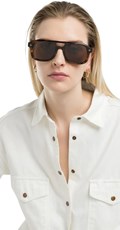 UNISEX ACETATE SUNČANE NAOČALE U SMEĐOJ BOJI - 4