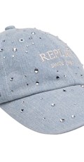  ŽENSKA REPLAY DENIM KAPA S KRISTALIMA - 1
