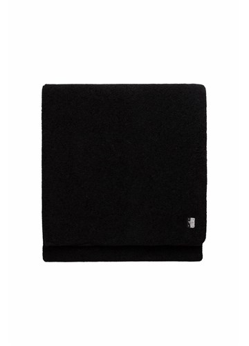 Replay CRNI ŠAL OD UMJETNOG KRZNA S MINI LOGOTIP PLOČICOM - 2