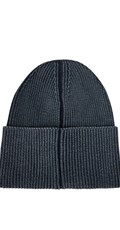 PLAVA UNISEX PAMUČNA KAPA S PLETENOM LOGOTIP ZAKRPOM - 2