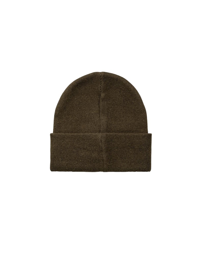 Replay ZELENA UNISEX PLETENA KAPA S ISTOBOJNOM LOGOTIP ZAKRPOM - 2