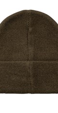 ZELENA UNISEX PLETENA KAPA S ISTOBOJNOM LOGOTIP ZAKRPOM - 2
