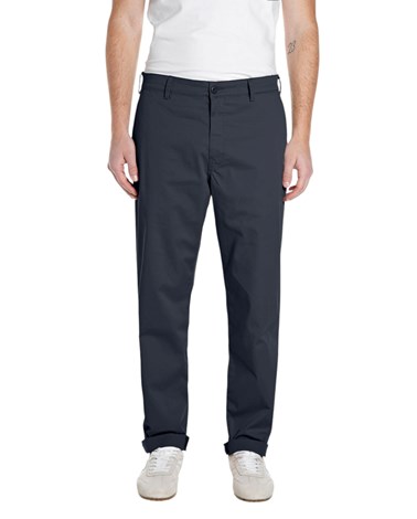 Replay adhann tamnoplave chino hlače regularnog kroja