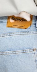AGENDER REPLAY INC. LOOSE-FIT COLEMAN KRATKE HLAČE - 6