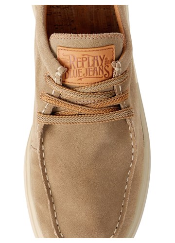 Replay ALCYON 2 SUEDE MOKASINE OD BRUŠENE KOŽE - 5