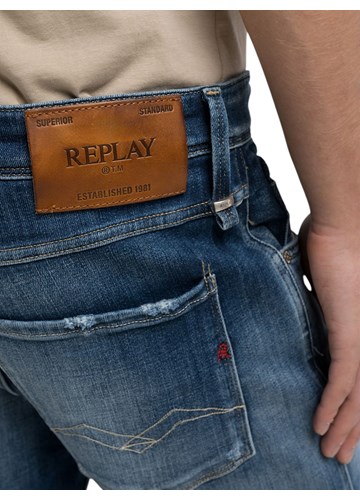 Replay ANBASS SLIM FIT JEANS M914Q  141 860 - 8
