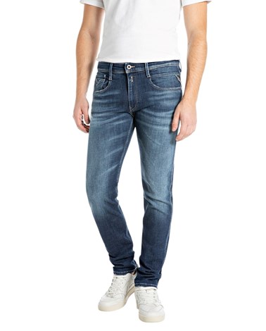 Replay anbass slim fit hlače m914q  141 908