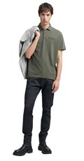 ANBASS HYPERFLEX RE-USED SLIM FIT JEANS HLAČE M914Y  661 FI3 - 1