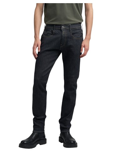 Replay ANBASS HYPERFLEX RE-USED SLIM FIT JEANS HLAČE M914Y  661 FI3 - 2