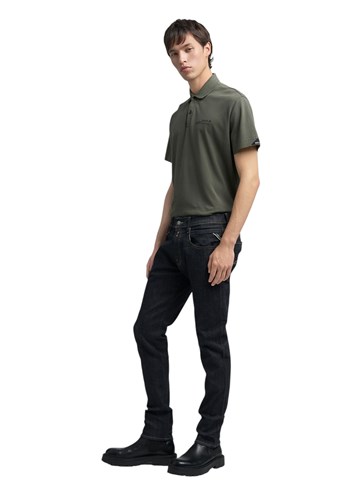 Replay ANBASS HYPERFLEX RE-USED SLIM FIT JEANS HLAČE M914Y  661 FI3 - 4