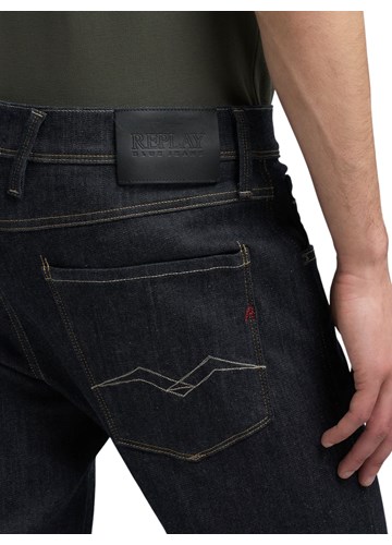 Replay ANBASS HYPERFLEX RE-USED SLIM FIT JEANS HLAČE M914Y  661 FI3 - 6