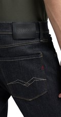 ANBASS HYPERFLEX RE-USED SLIM FIT JEANS HLAČE M914Y  661 FI3 - 6