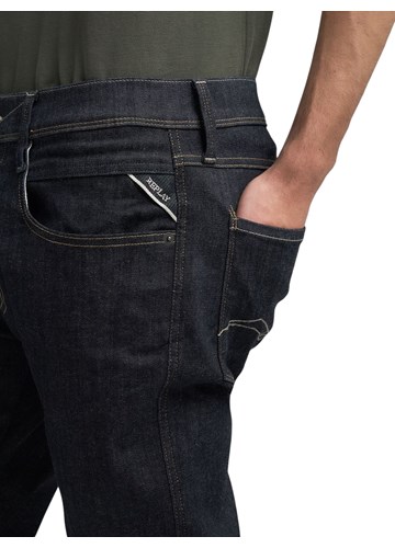 Replay ANBASS HYPERFLEX RE-USED SLIM FIT JEANS HLAČE M914Y  661 FI3 - 7