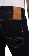 ANBASS HYPERFLEX RE-USED SLIM FIT JEANS HLAČE M914Y  661 FI3 - 8