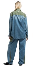 ATELIER DENIM KOŠULJA S UMETCIMA - 5