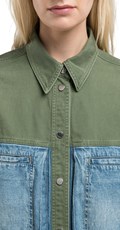 ATELIER DENIM KOŠULJA S UMETCIMA - 7