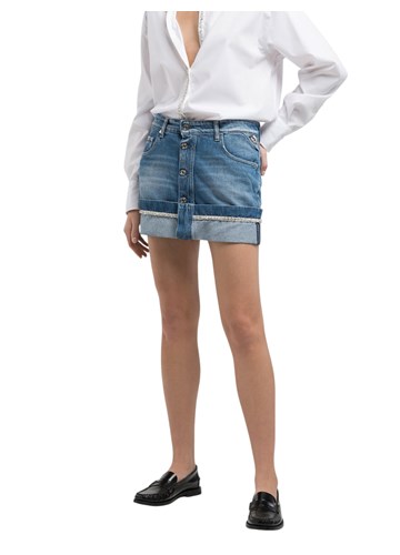 Replay ATELIER DENIM MINI SUKNJA - 3