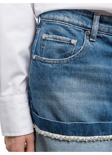 Replay ATELIER DENIM MINI SUKNJA - 5