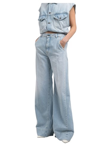 Replay ATELIER STRAIGHT WIDE FIT JEANS WI8165 A872072 - 2