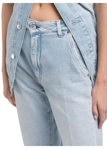 Replay ATELIER STRAIGHT WIDE FIT JEANS WI8165 A872072 - 5