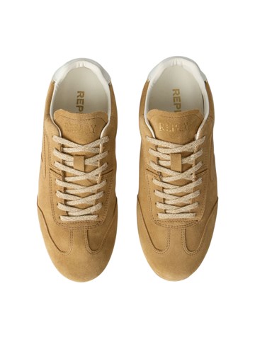 Replay BACKWARD W TONAL TENISICE OD BEŽ BRUŠENE KOŽE - 4