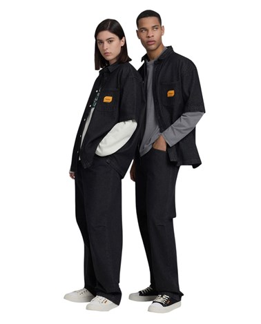 Replay baggy-fit agender replay inc. pitman jeans