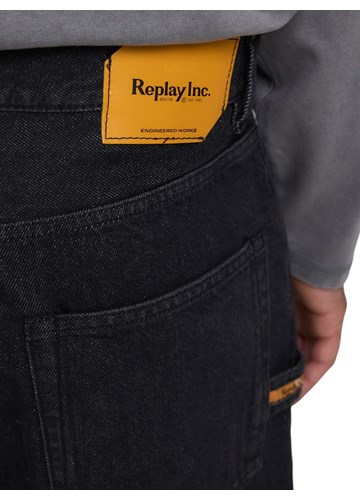Replay BAGGY-FIT AGENDER REPLAY INC. PITMAN JEANS - 6