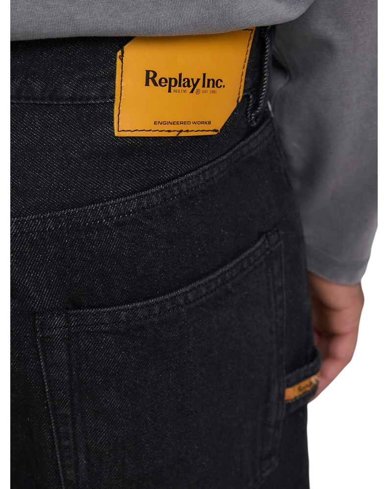 Replay BAGGY-FIT AGENDER REPLAY INC. PITMAN JEANS - 6