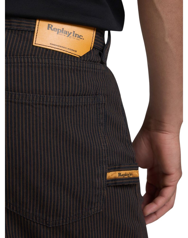 Replay BAGGY FIT PRUGASTE REPLAY INC. PITMAN JEANS - 5