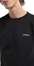 BASIC CRNA MAJICA S MINI REPLAY NATPISOM - 4