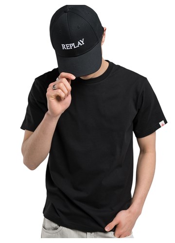 Replay BASIC MAJICA KRATKIH RUKAVA U CRNOJ BOJI - 2