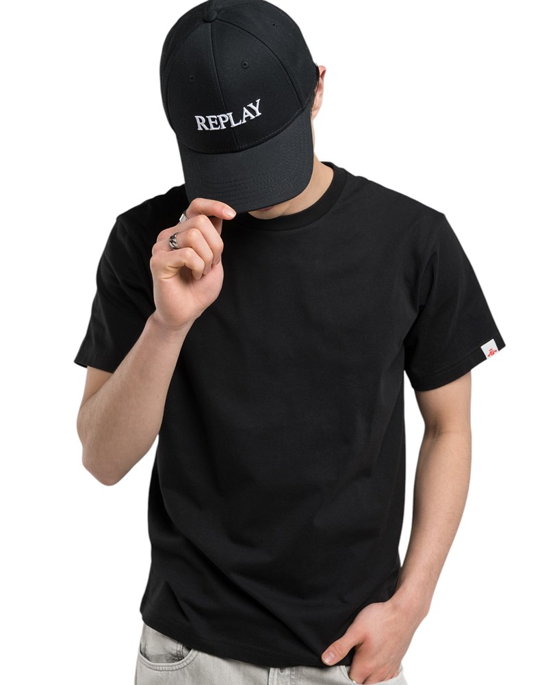 Replay BASIC MAJICA KRATKIH RUKAVA U CRNOJ BOJI - 2