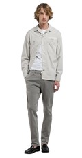 BENNI HYPERFLEX REGULAR FIT CHINO HLAČE U SIVOJ BOJI M9722E 8366197 - 1