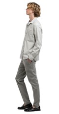 BENNI HYPERFLEX REGULAR FIT CHINO HLAČE U SIVOJ BOJI M9722E 8366197 - 5